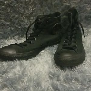 All black Converse